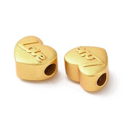 Rack Plating Brass Beads KK-M245-05MG-1