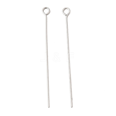 Tarnish Resistant 304 Stainless Steel Eye Pin STAS-R045-45mm-1