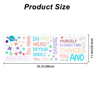 PVC Wall Decorate Stickers DIY-WH0030-84-1
