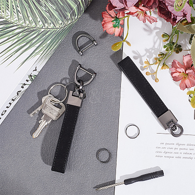Cowhide Leather Keychain FIND-WH20001-72D-1
