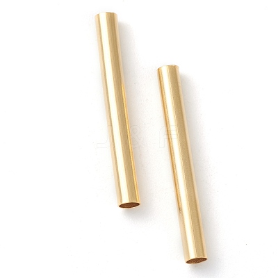 Brass Tube Beads KK-Y003-73I-G-1