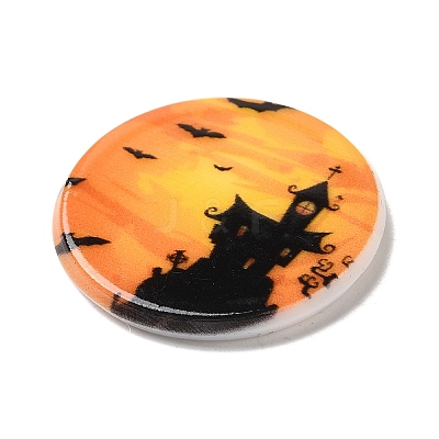 Halloween Series Acrylic Cbabochons OACR-M012-02-1