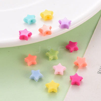 Opaque Acrylic Beads MACR-S373-29A-1