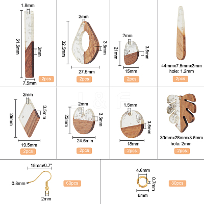 DIY Earrings Making Kit DIY-OC0007-38-1