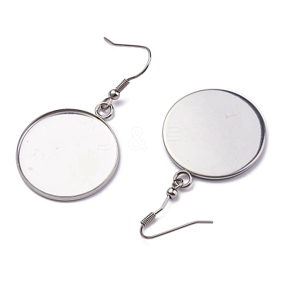 10Pcs 5 Size 304 Stainless Steel Earring Hooks STAS-YW0001-73-1