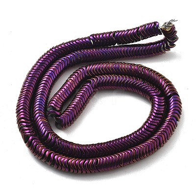 Electroplated Synthetic Non-magnetic Hematite Beads Strands G-B132-A01-01G-1