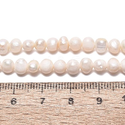 Natural Cultured Freshwater Pearl Beads Strands PEAR-N013-04E-01-1