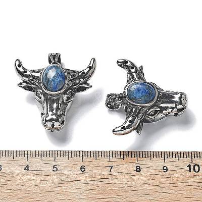 Natural Lapis Lazuli Pendant G-H083-03AS-04-1