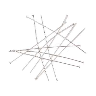 304 Stainless Steel Flat Head Pins STAS-Z089-03P-12-1
