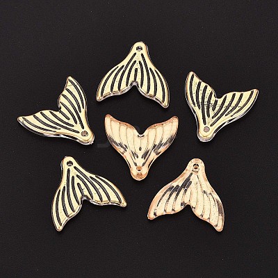 Transparent ABS Plastic Beads TACR-T028-79A-1