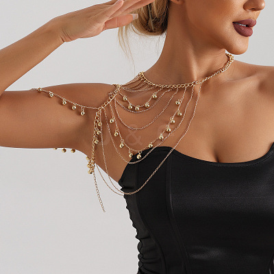 Ally Multi-Layered Chain Shoulder Body Chains for Women FS-WG8BC0E-01-1