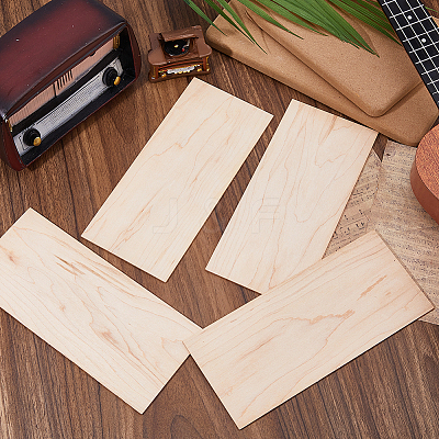 Unfinished Wood Guitar Head DIY-WH0816-081-1