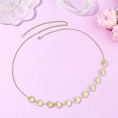 Ocean 304 Stainless Steel Link Waist Chains for Women NJEW-C00041-02-1