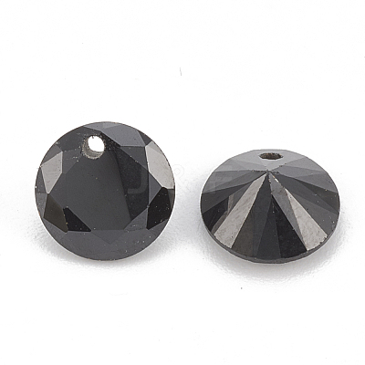 Cubic Zirconia Charms ZIRC-N033-C-01-1