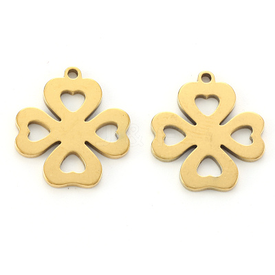 PVD Vacuum Plating 304 Stainless Steel Pendants STAS-N092-06G-1