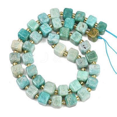 Natural Amazonite Beads Strands G-F832-A04-01-1