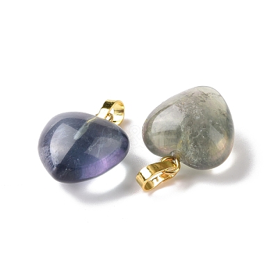Natural Fluorite Pendants G-I311-A36-G-1