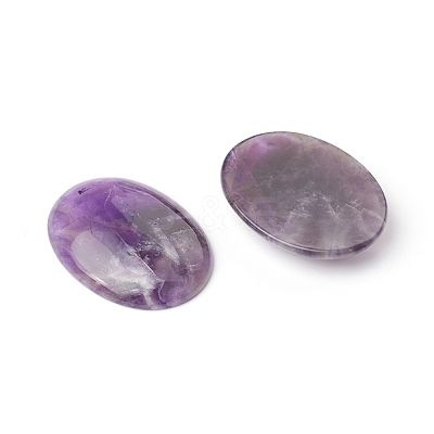 Natural Amethyst Cabochons G-G817-06B-01-1