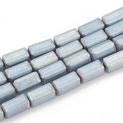 Electroplate Non-magnetic Synthetic Hematite Beads Strands G-N0322-13F-1