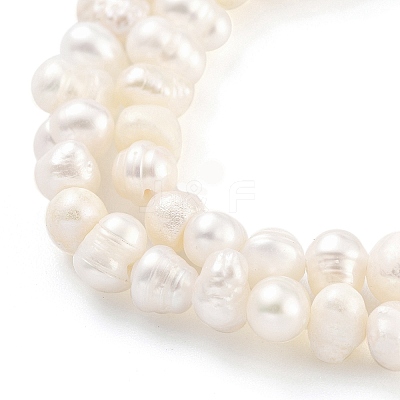 Natural Cultured Freshwater Pearl Beads Strands PEAR-C003-08B-1