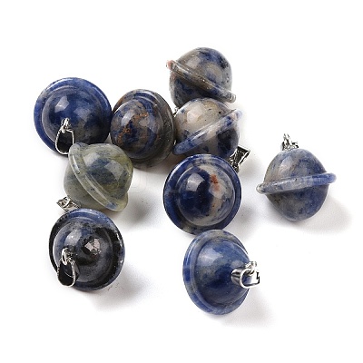 Natural Sodalite Pendants G-B041-01P-13-1