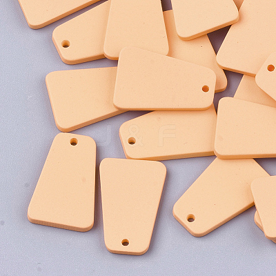 Spray Painted Acrylic Pendants ACRP-S675-06D-1