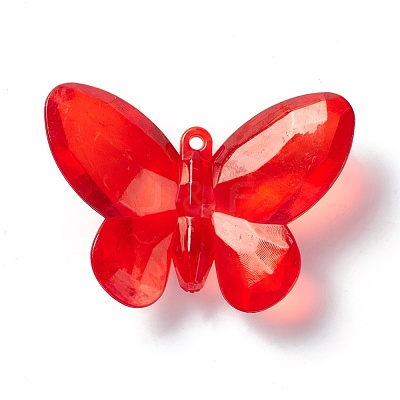 Transparent Acrylic Pendants TACR-K002-07-1