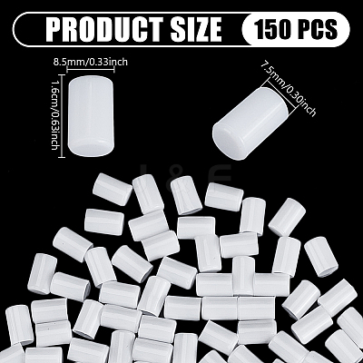 150Pcs PVC Hook Hanger Tube Cap FIND-GA0008-03-1