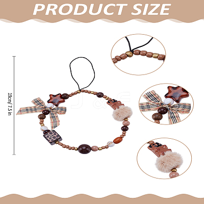 1Pc PVC Mobile Straps for Women AJEW-LP0004-77-1