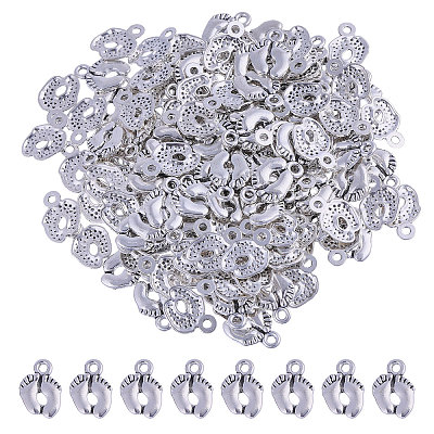 150Pcs Tibetan Style Alloy Pendants FIND-CA0010-17-1