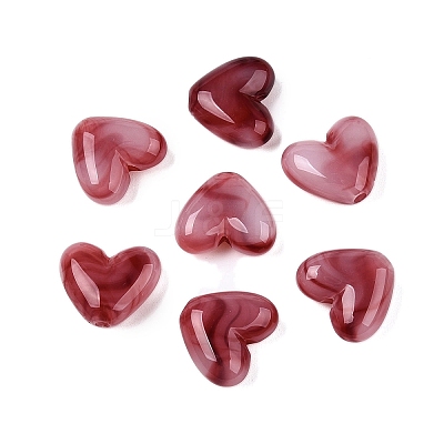 Imitation Gemstone Acrylic Beads OACR-U005-07D-1