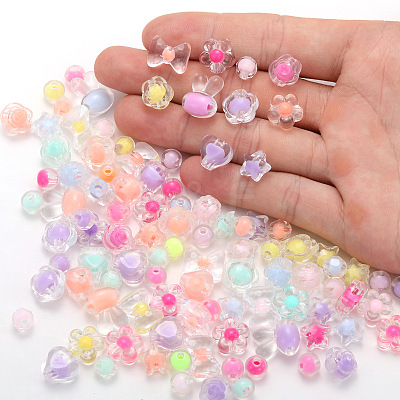 Tansparent Acrylic Beads PW-WGFE21F-01-1