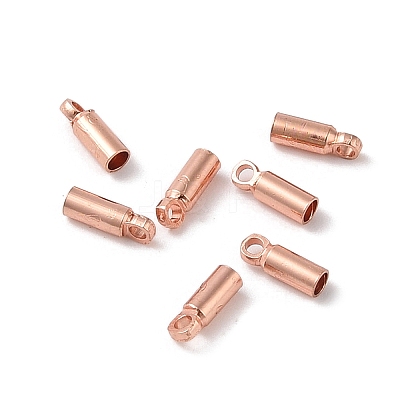 Brass Cord Ends KK-F768-04RG-1