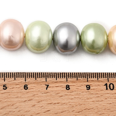 Shell Pearl Beads Strands BSHE-F013-01H-1