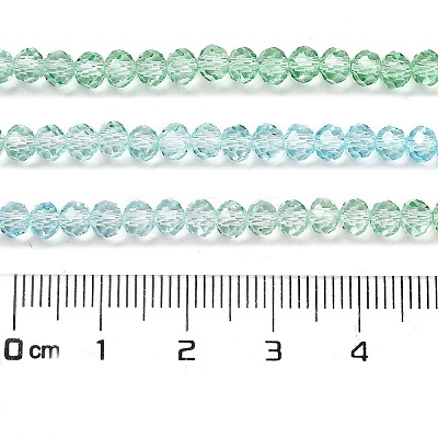 Transparent Painted Glass Beads Strands DGLA-A034-T4mm-A16-1