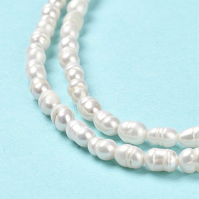 Natural Cultured Freshwater Pearl Beads Strands PEAR-E016-146-1