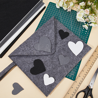 21Pcs 3 Colors Non Woven Felt Fabric SENE-CP0001-01A-1