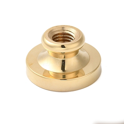 Golden Tone Wax Seal Brass Stamp Heads AJEW-U008-03G-14-1