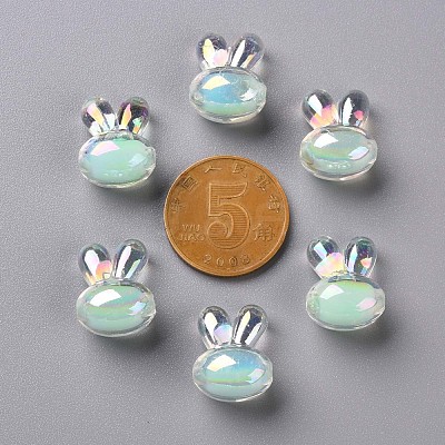 Transparent Acrylic Beads TACR-S152-05B-SS2111-1