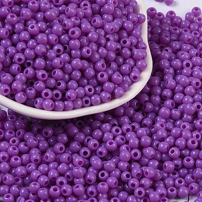 Opaque Acrylic Beads SACR-A007-01A-08-1