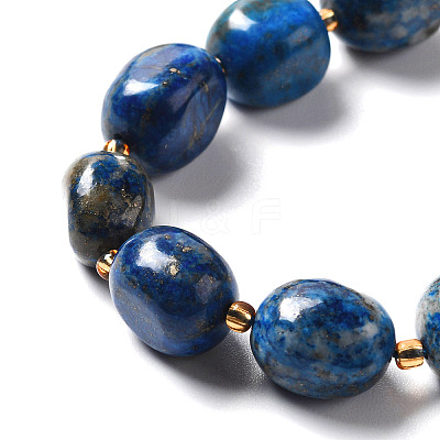 Natural Lapis Lazuliib Beads Strands G-B028-B12-1