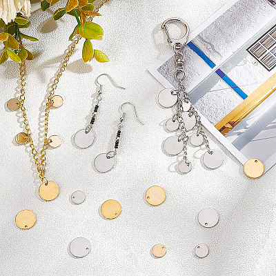 48Pcs 4 Colors Brass Charms KK-BC0002-18-NF-1