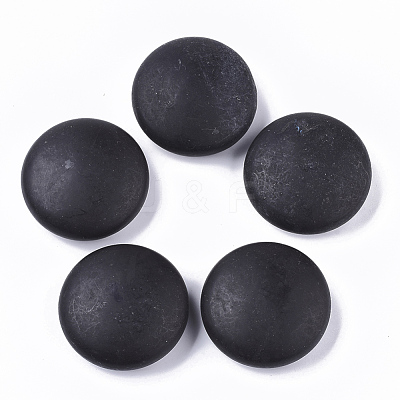 Natural Black Stone Beads G-S364-005-1
