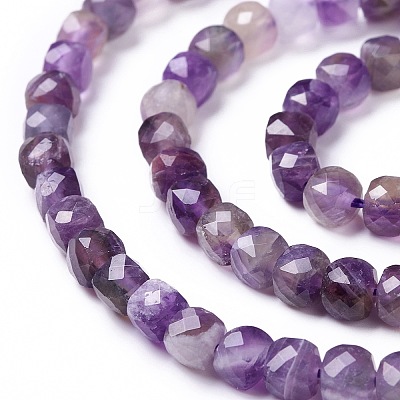 Natural Amethyst Beads Strands X-G-L581C-002-1