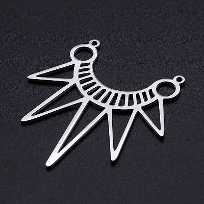 Non-Tarnish 201 Stainless Steel Pendants STAS-S105-JN910-1