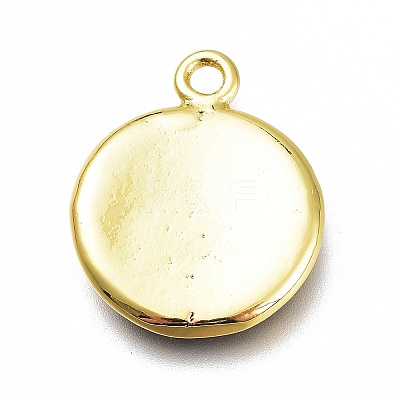 Brass Enamel Pendants LS-KK-H103-02A-G-1