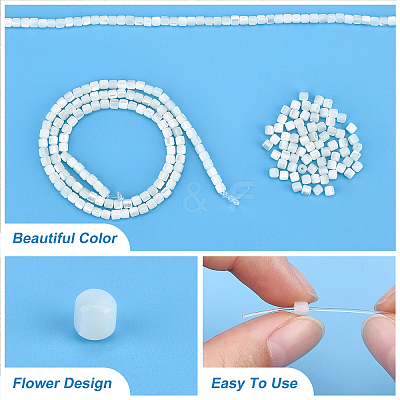 3 Strands Natural Trochid Shell/Trochus Shell Beads Strands SSHEL-FH0001-12-1