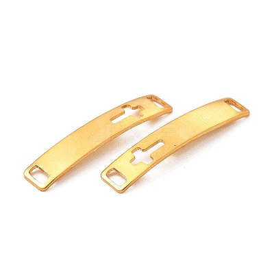 201 Stainless Steel Connector Charms STAS-D244-31G-E-1