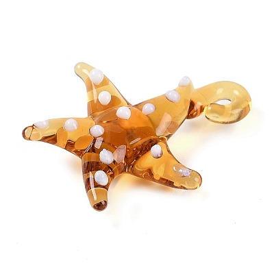 Handmade Lampwork Pendants LAMP-C015-02A-1