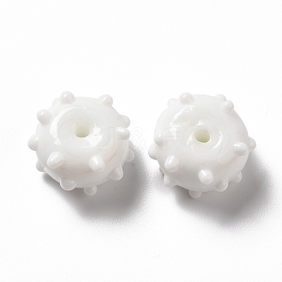 Handmade Bumpy Lampwork Beads LAMP-E023-06H-1